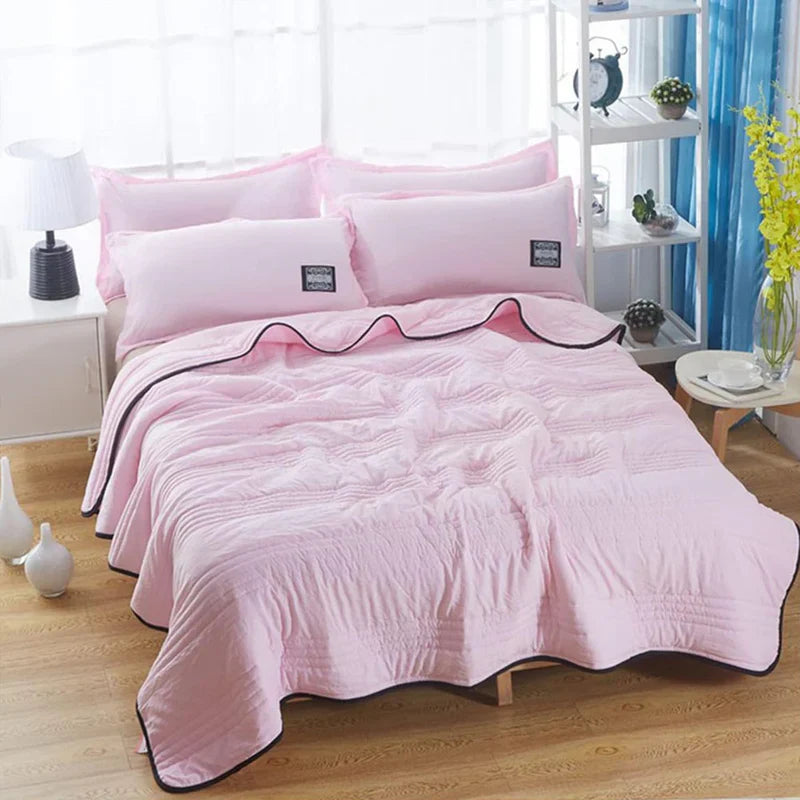Cooling Blanket for Hot Sleepers, Soft Breathable Ice Cooling Throw