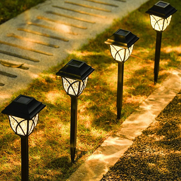 Solar Lantern Garden Path Lights