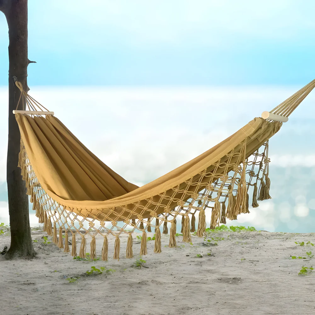 Portable Cotton Camping Hammock