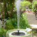 LED Solar Fountain Pump with 4 Spray Modes