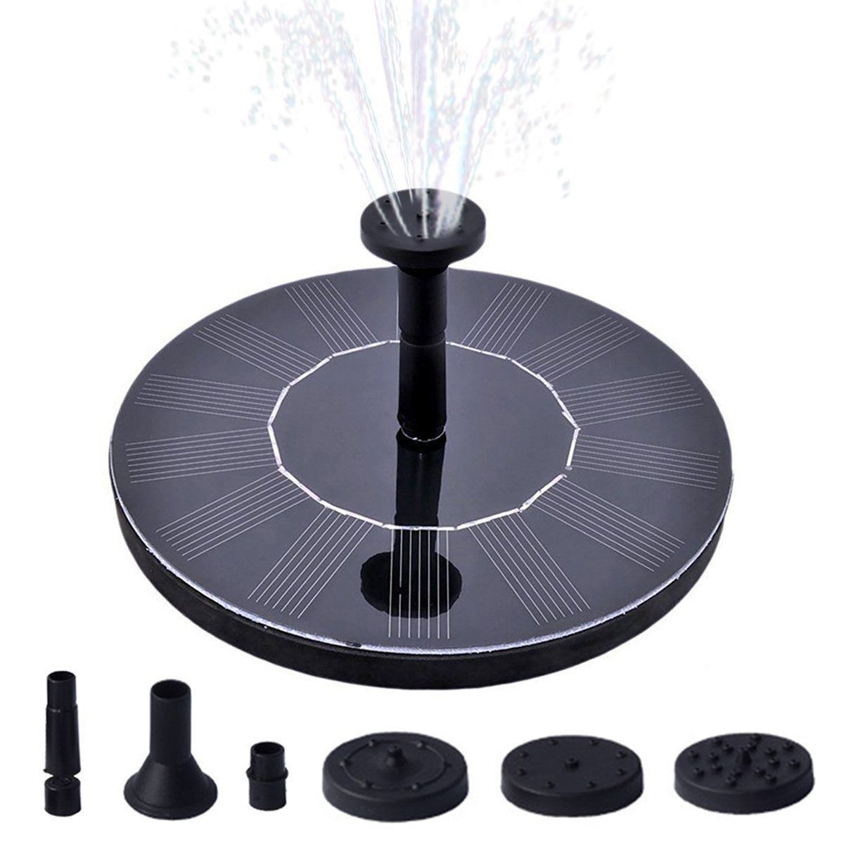 Solar Fountain Pump for Ponds and Bird Baths