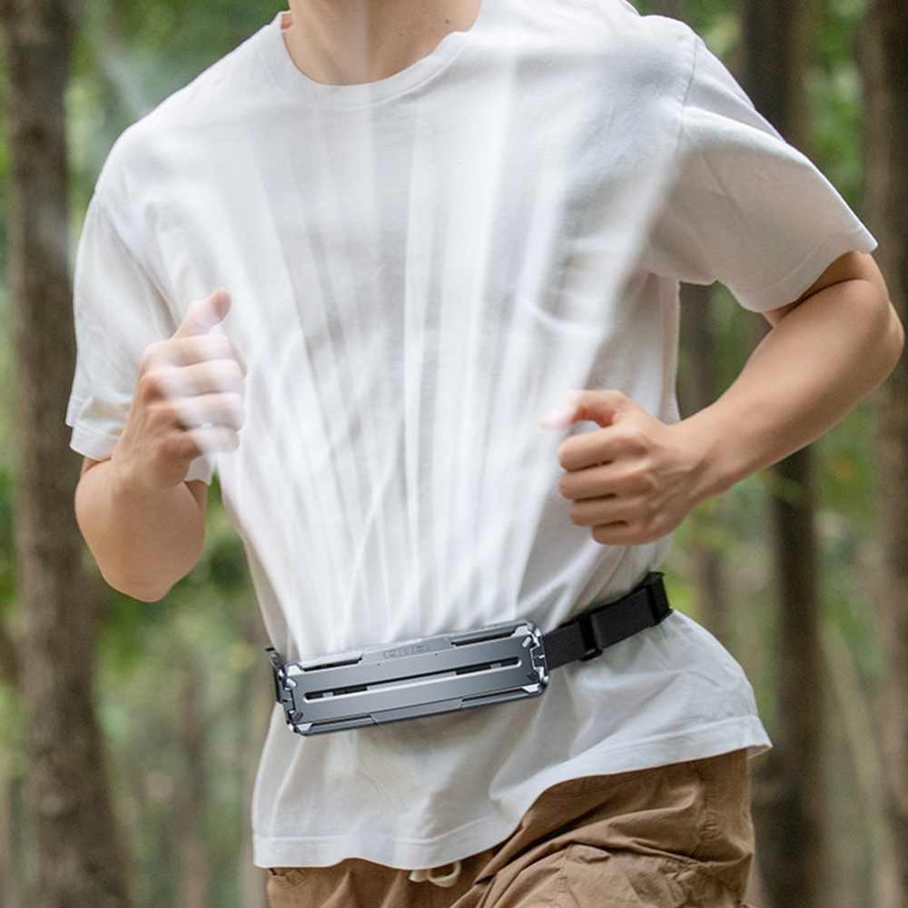 Hands-Free Waist Fan Belt