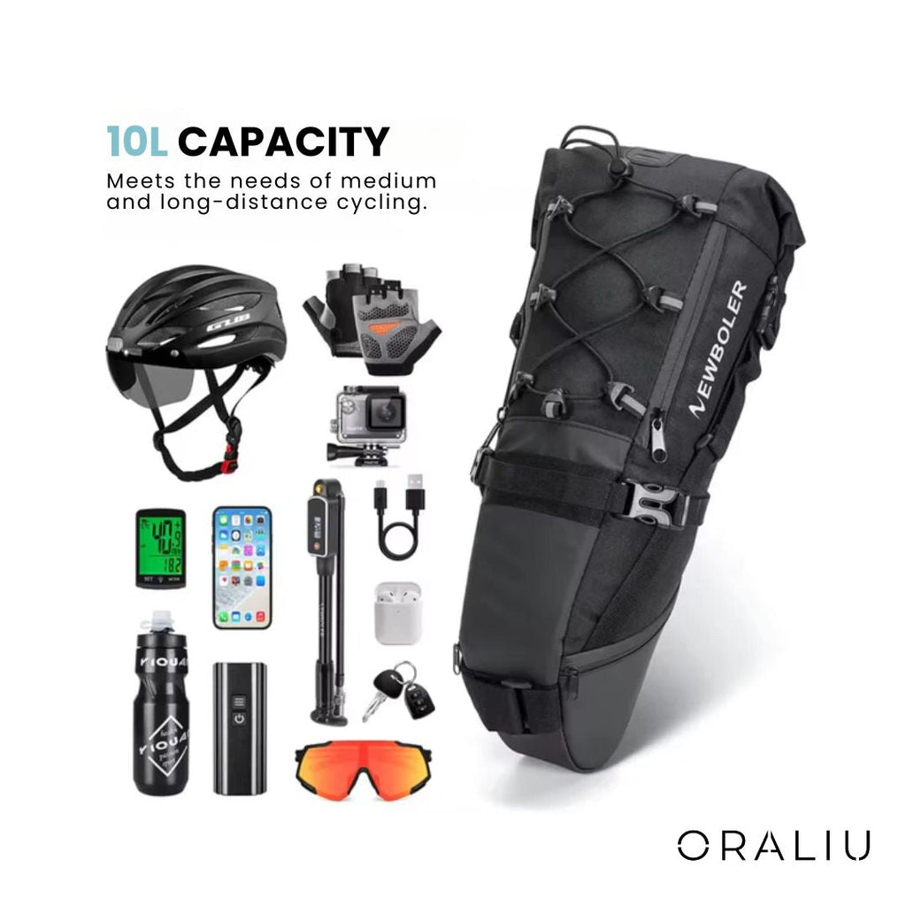 10L Waterproof Bike Saddle Bag