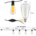 Outdoor LED String Lights
