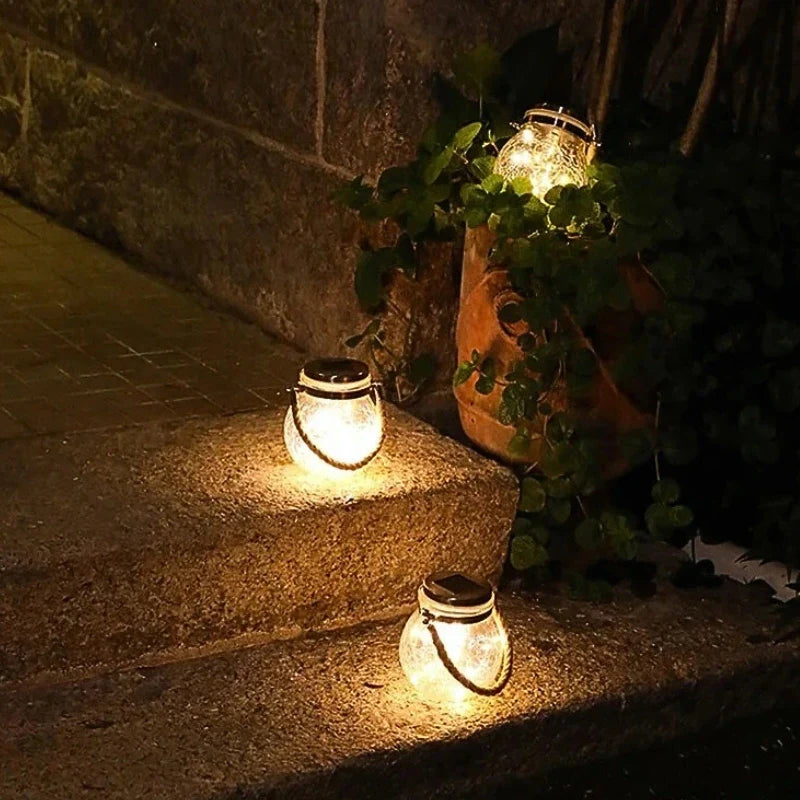 Solar Outdoor Lantern for Garden Tables