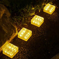 Solar Brick Pathway Light for Garden Edges