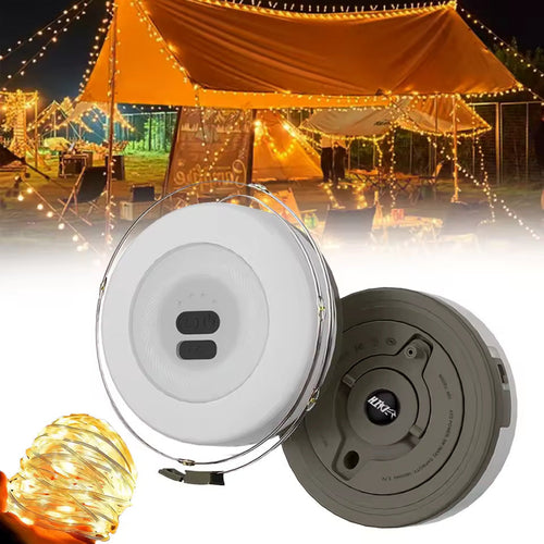 10m USB Rechargeable Camping String Lights