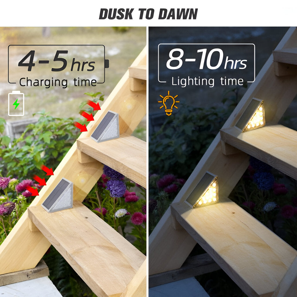 Waterproof Solar Garden Path Lights