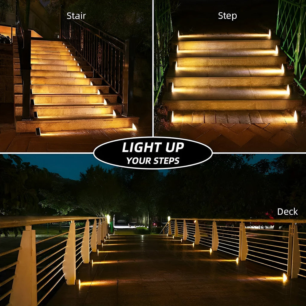 Waterproof Solar Garden Path Lights