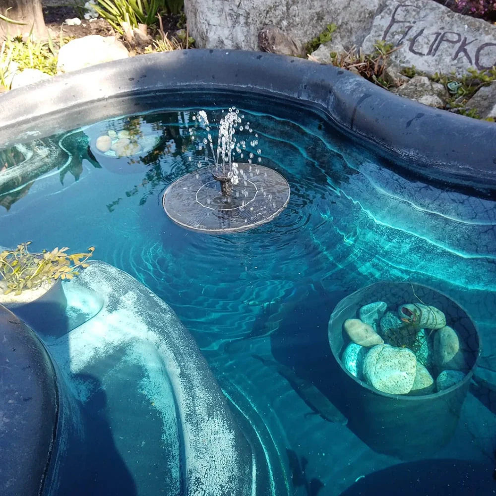 Solar Fountain Pump for Garden Ponds