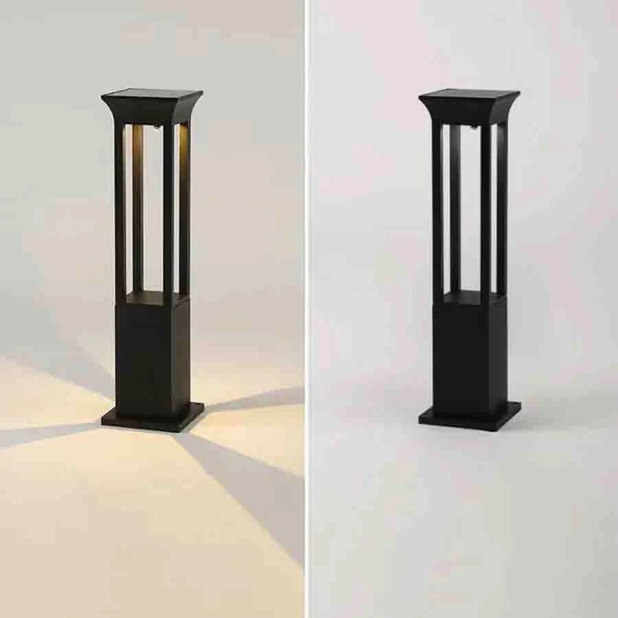 Solar Garden Path Lights - Solar Pathway Light Outdoor Garden Led Lamp 60Cm Warm