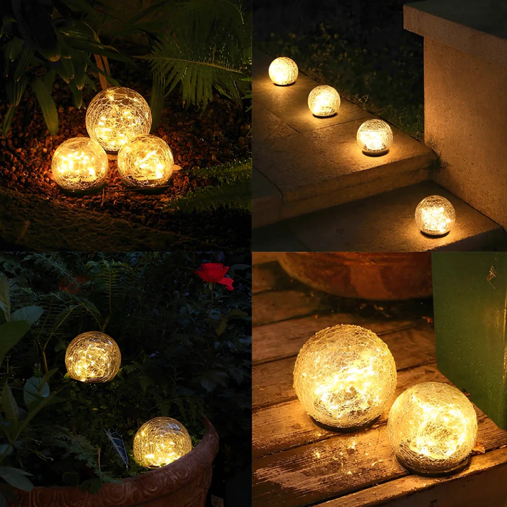 Solar Globe Garden Light for Outdoor Decor