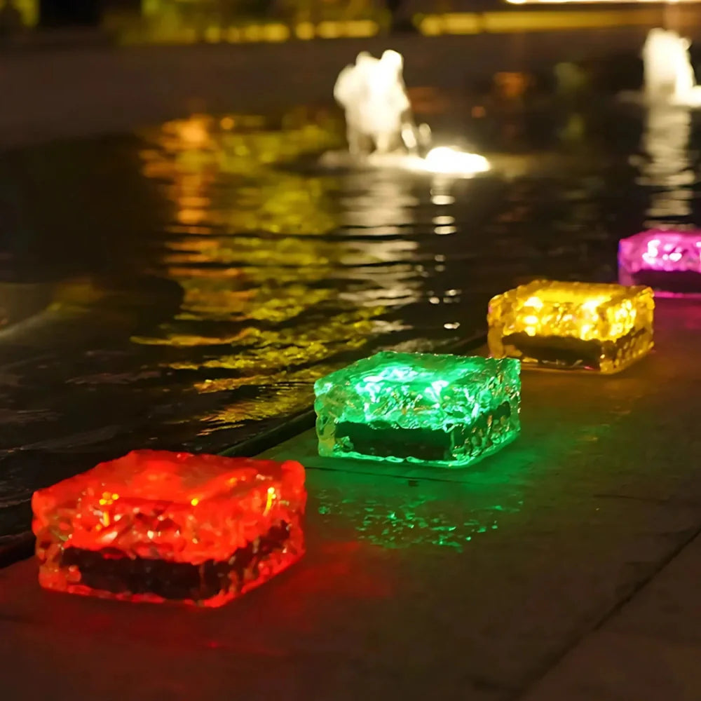 Solar Brick Pathway Light for Garden Edges