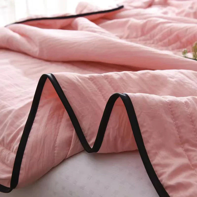 Cooling Blanket for Hot Sleepers, Soft Breathable Ice Cooling Throw