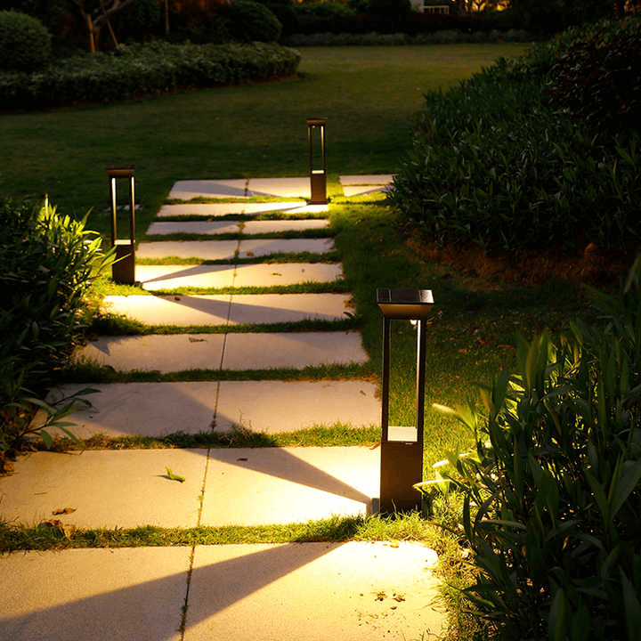 Solar Garden Path Lights - Solar Pathway Light Outdoor Garden Led Lamp 60Cm Warm
