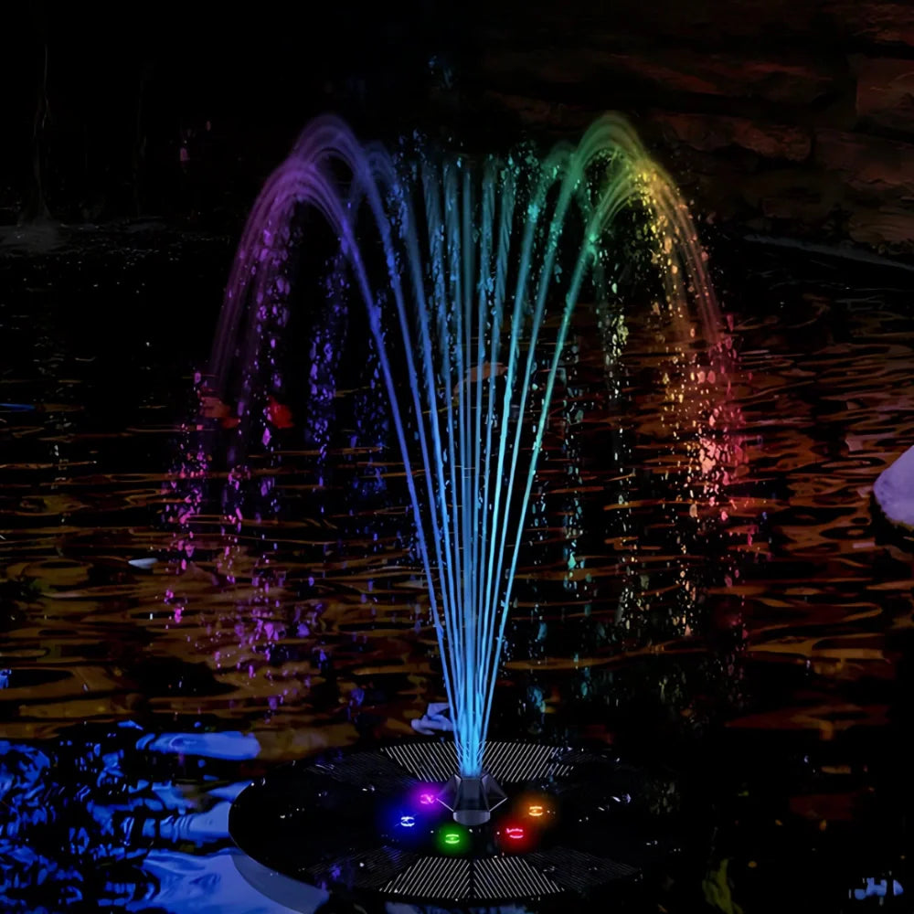 Solar Fountain Pump for Garden Ponds