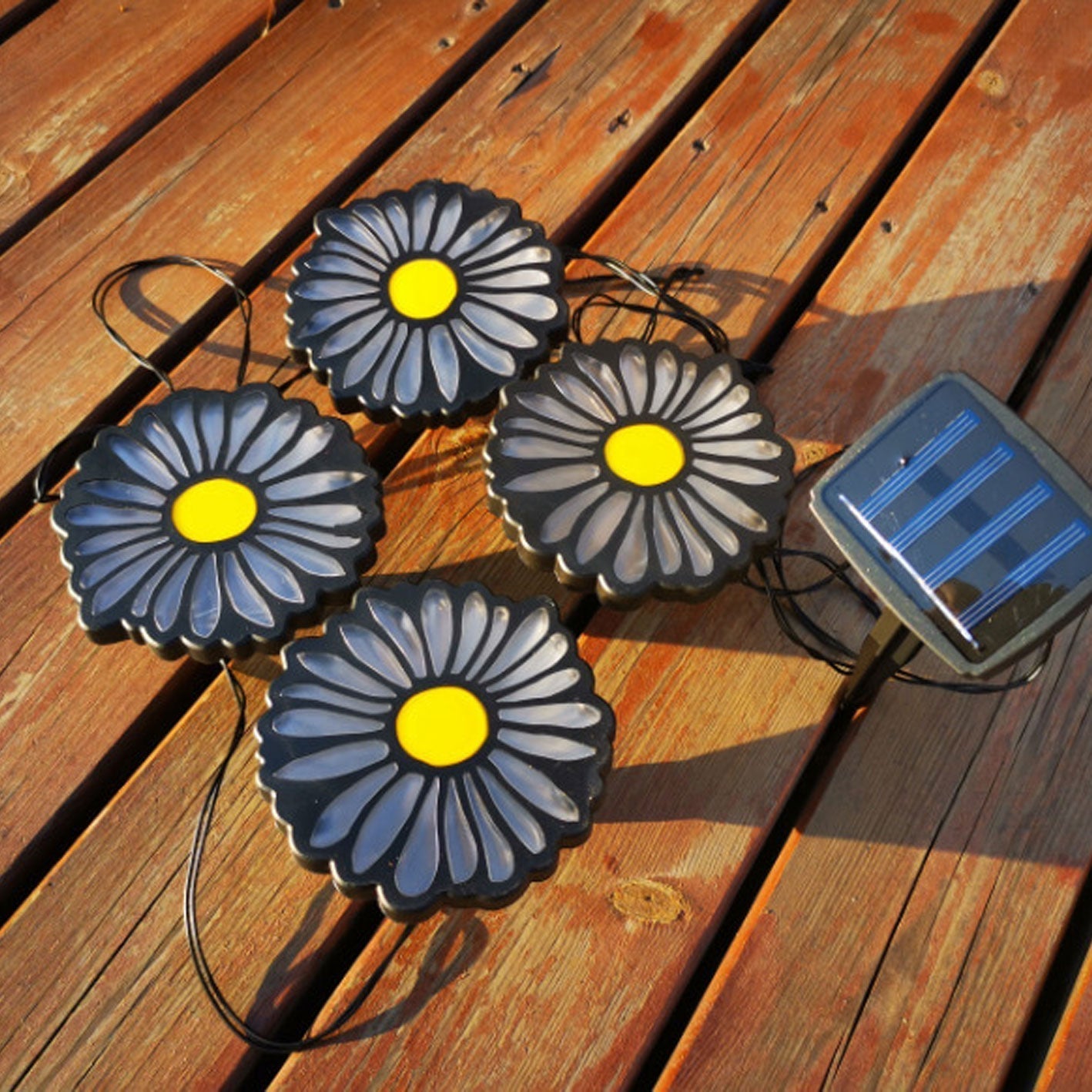 Daisy Solar Garden String Lights
