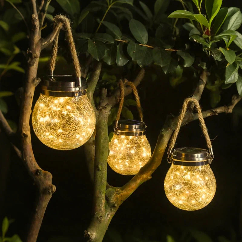 Solar Outdoor Lantern for Garden Tables