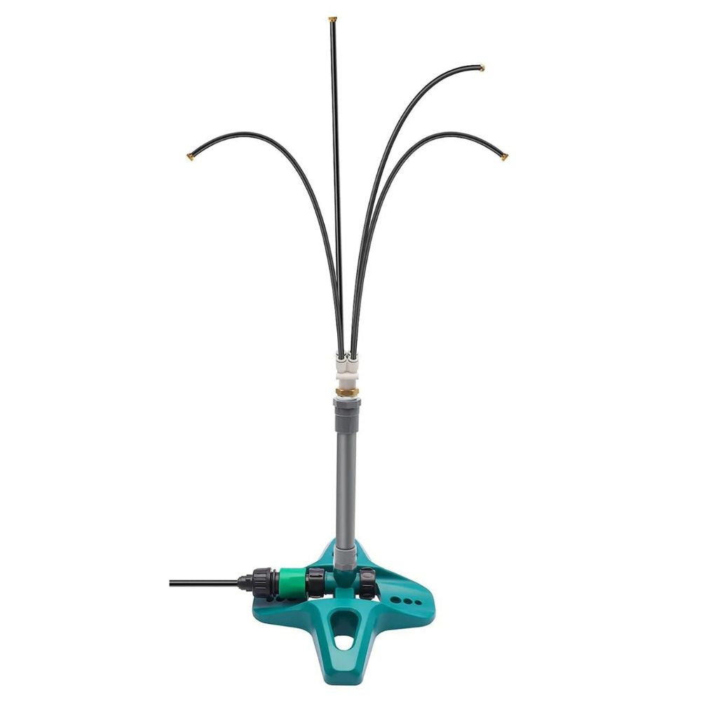 Freestanding Patio Misting System with Adjustable Nozzles
