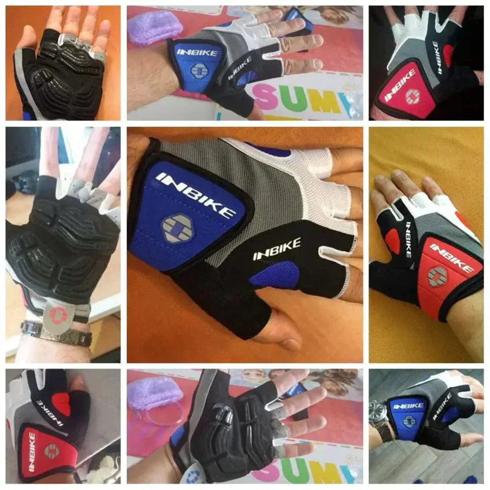 Shock-Absorbing Breathable Bike Gloves For Men & Women