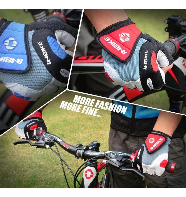 Shock-Absorbing Breathable Bike Gloves For Men & Women