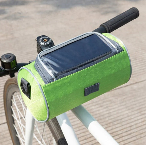 Waterproof 3.5L Bike Handlebar Bag with Touchscreen Window