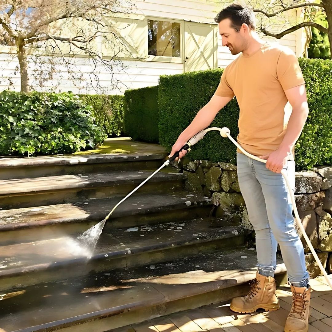 High-Pressure Garden Hose Spray Gun