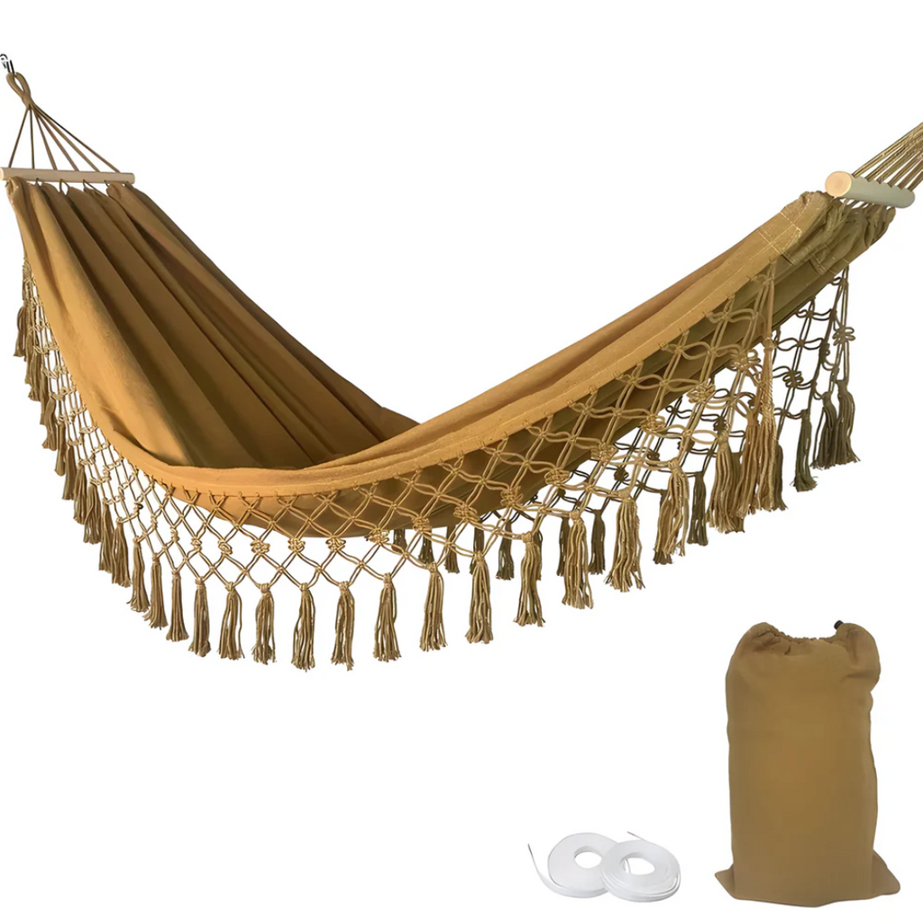 Portable Cotton Camping Hammock