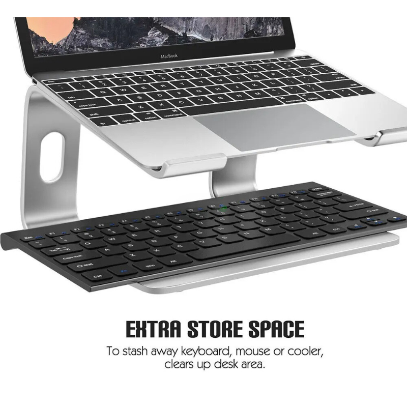 Aluminium Vertical Laptop Stand