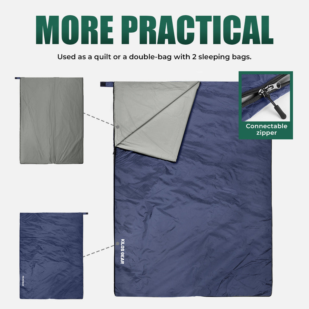 Three-Season Lightweight Camping Sleeping Bag