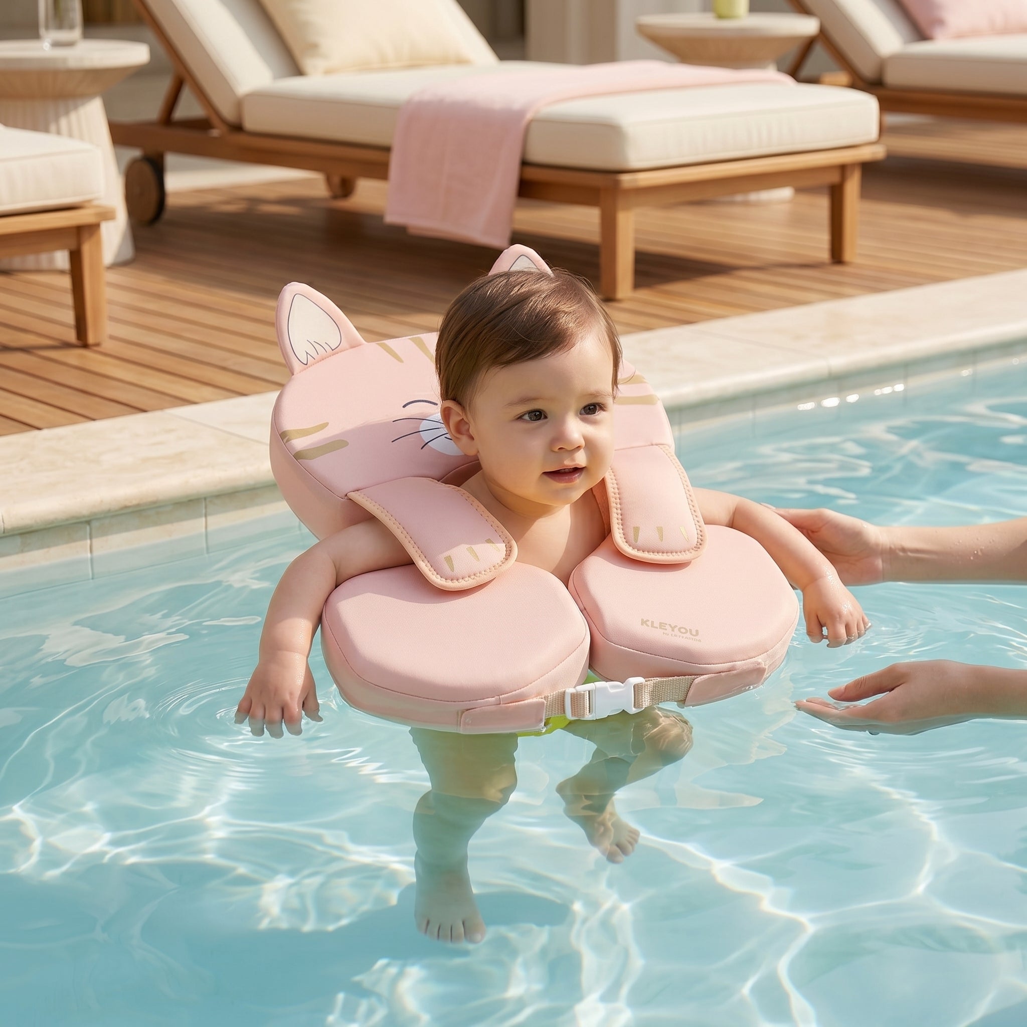Inflatable Baby Swim Ring with Seat