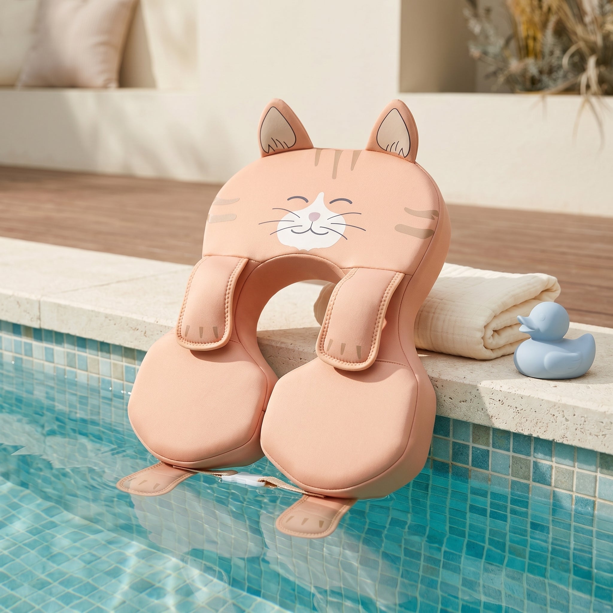 Inflatable Baby Swim Ring with Seat