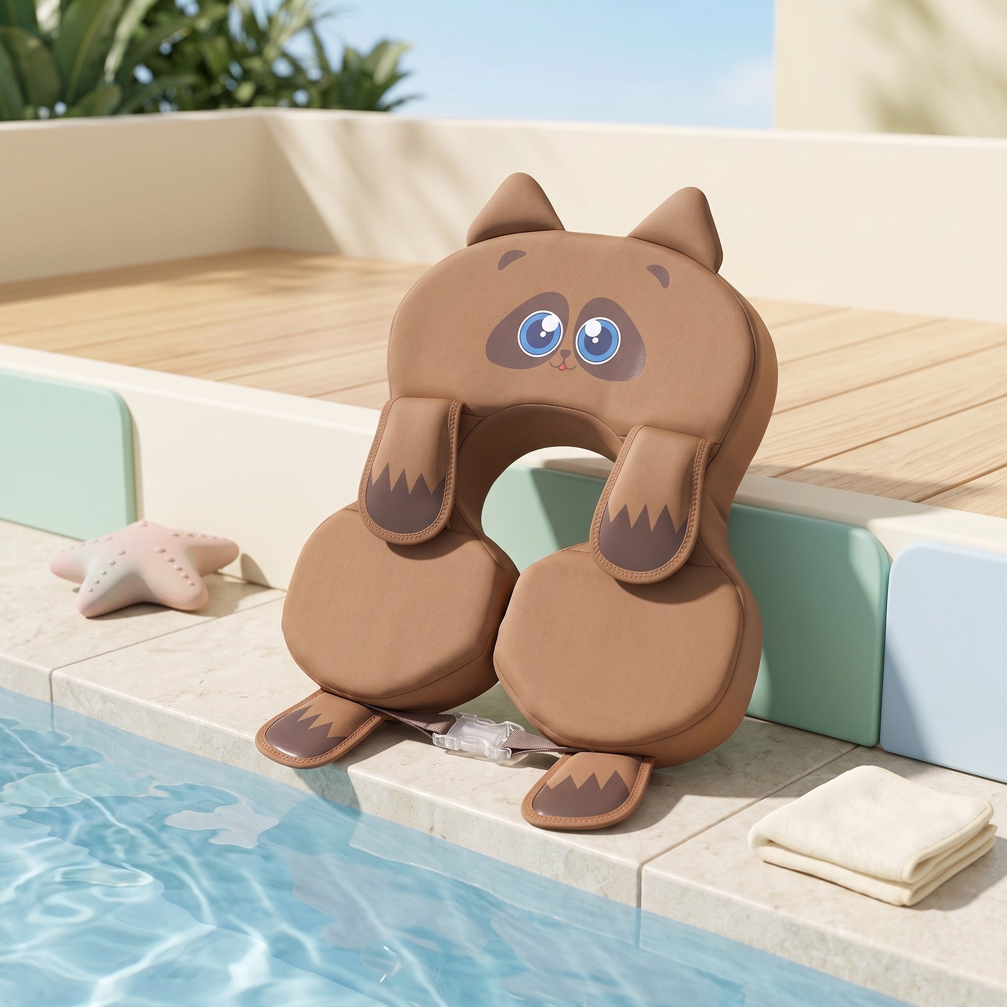 Inflatable Baby Swim Ring with Seat