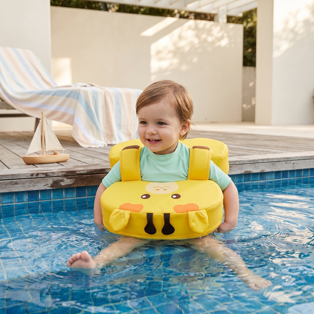 Inflatable Baby Swim Ring with Seat