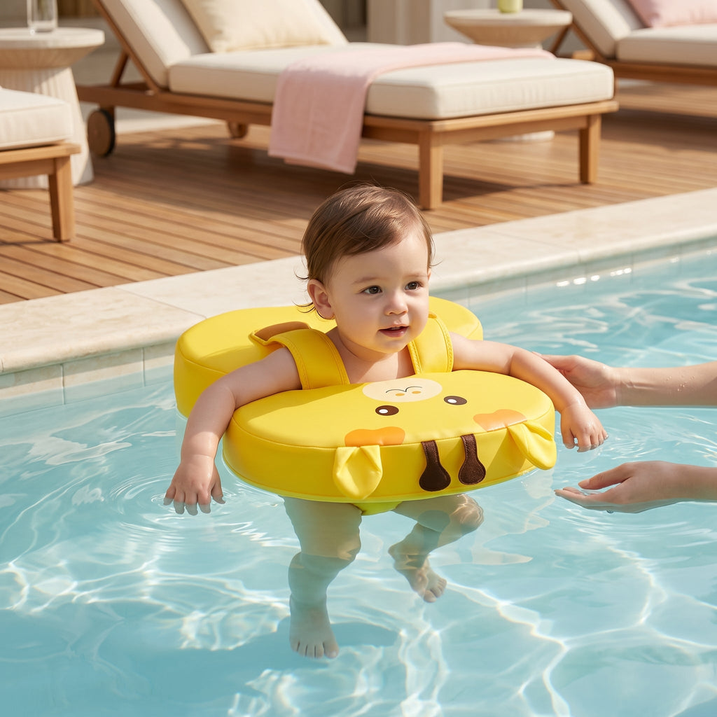 Inflatable Baby Swim Ring with Seat