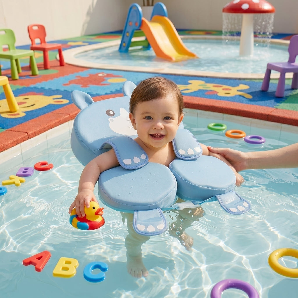 Inflatable Baby Swim Ring with Seat