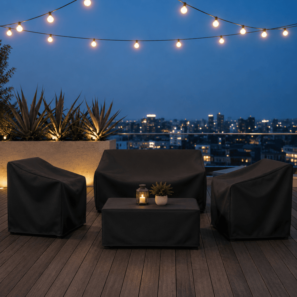 Weatherproof Outdoor Furniture Cover with UV Protection