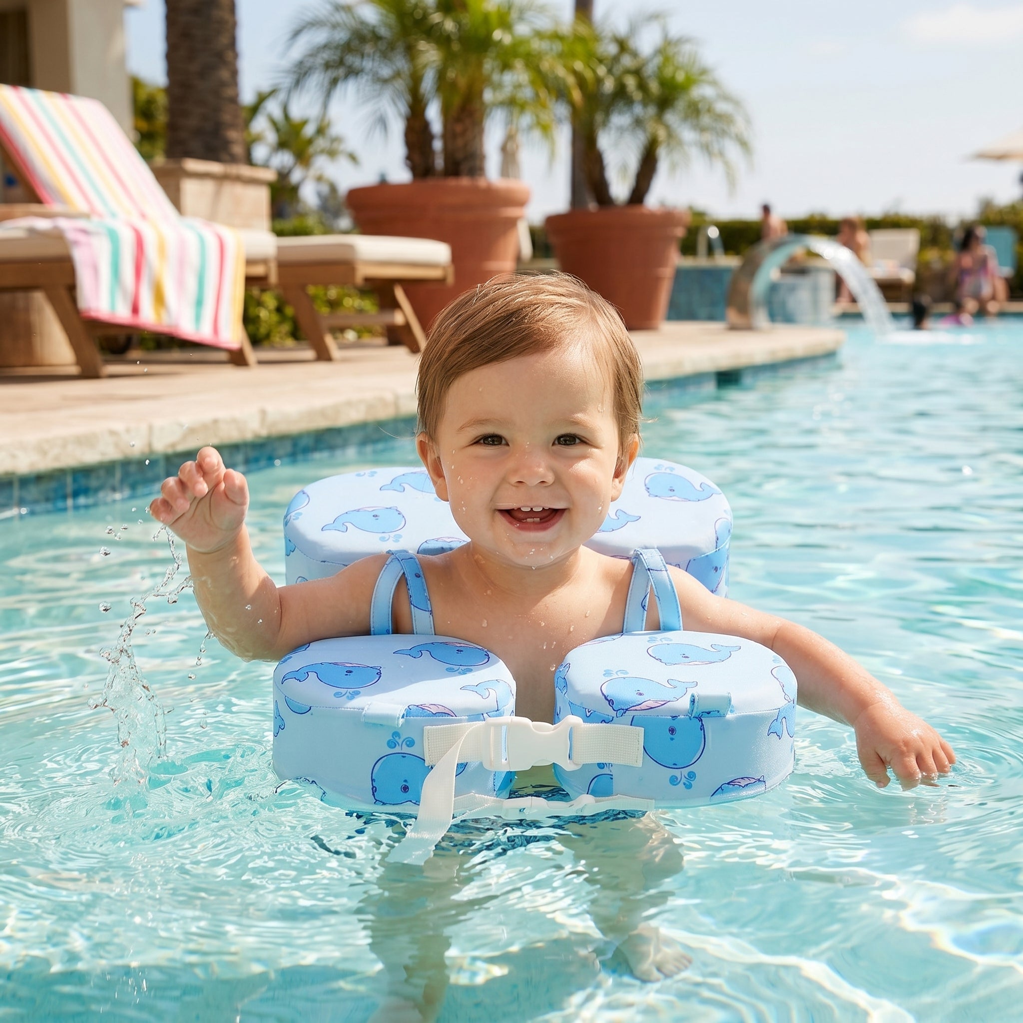 Baby Swim Vest with Adjustable Straps