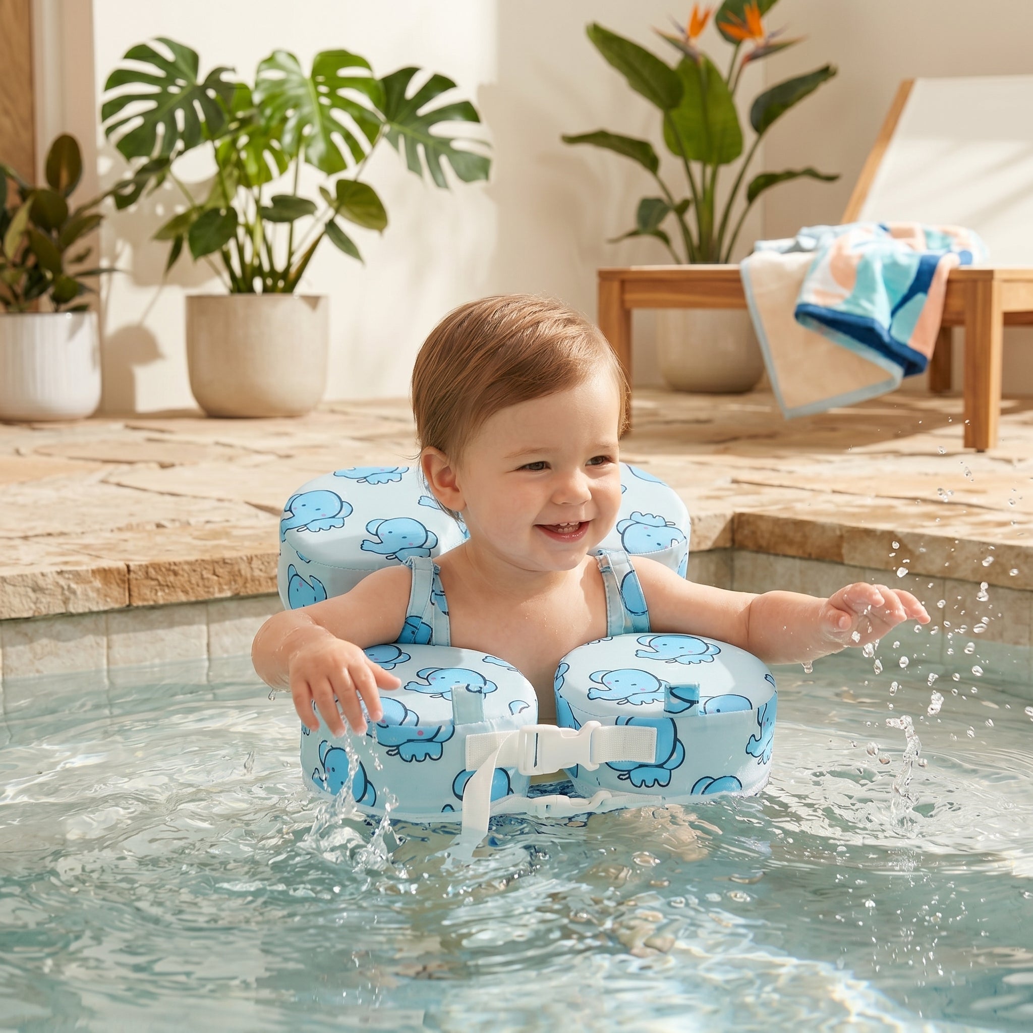 Baby Swim Vest with Adjustable Straps