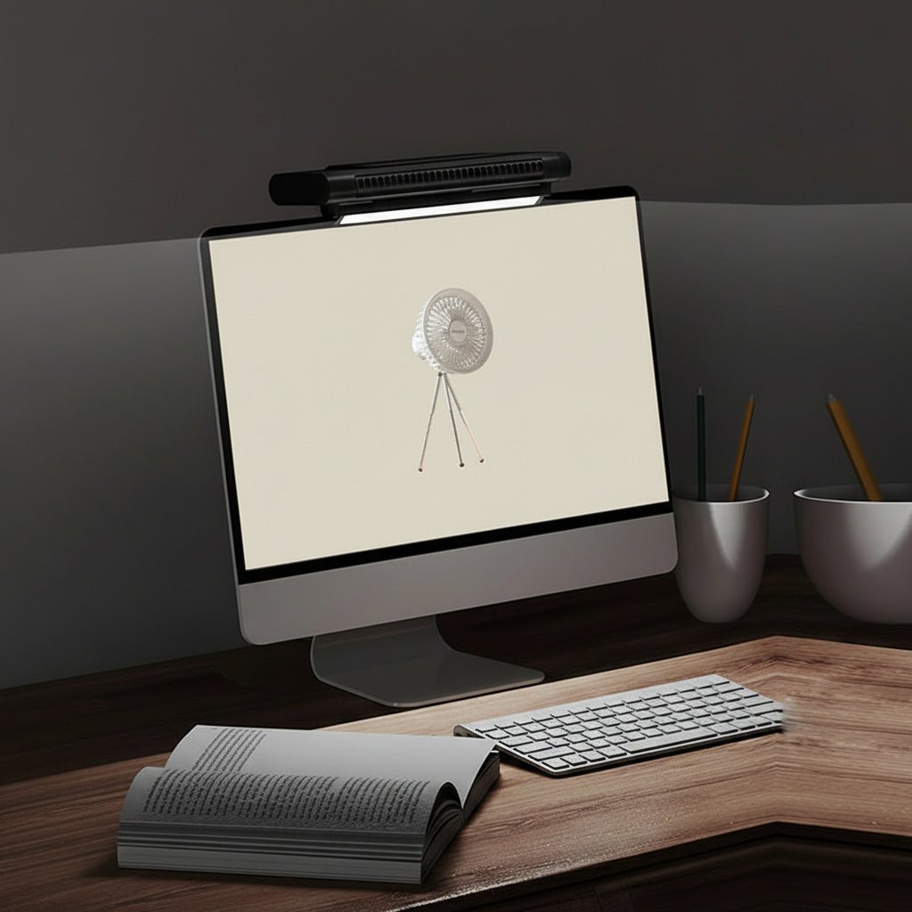 Bladeless USB Desk Air Cooler Fan