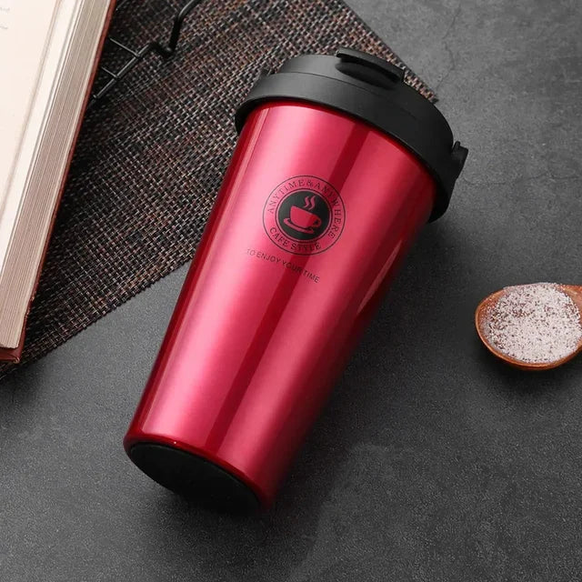 Stainless Steel 500Ml Insulated Travel Mug