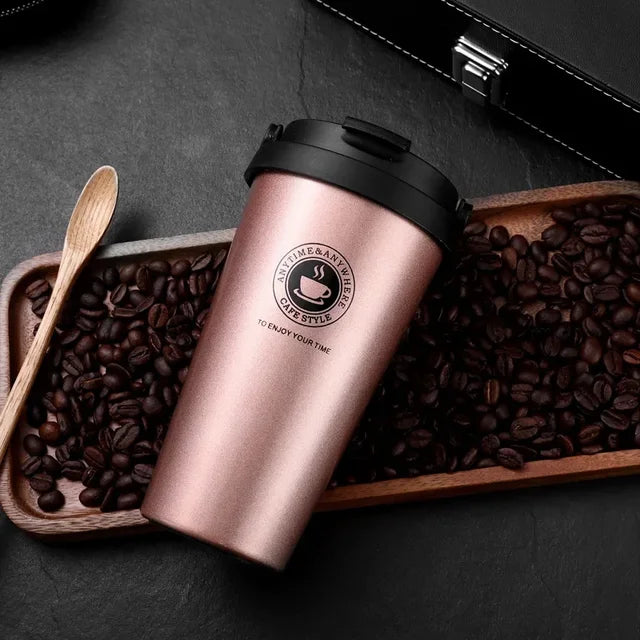 Stainless Steel 500Ml Insulated Travel Mug
