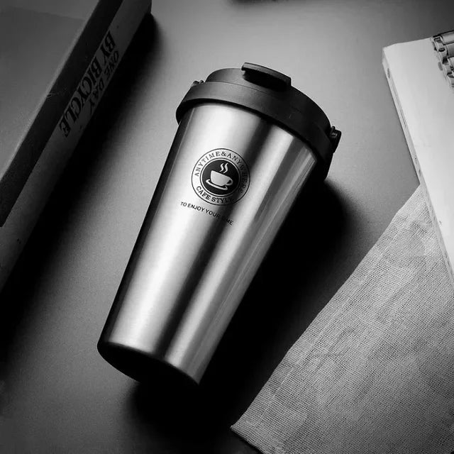 Stainless Steel 500Ml Insulated Travel Mug