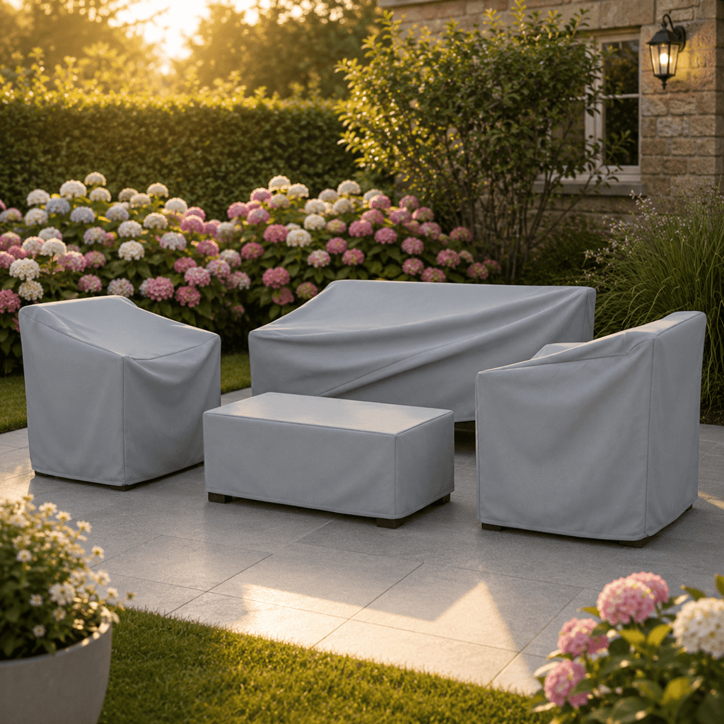 Weatherproof Outdoor Furniture Cover with UV Protection