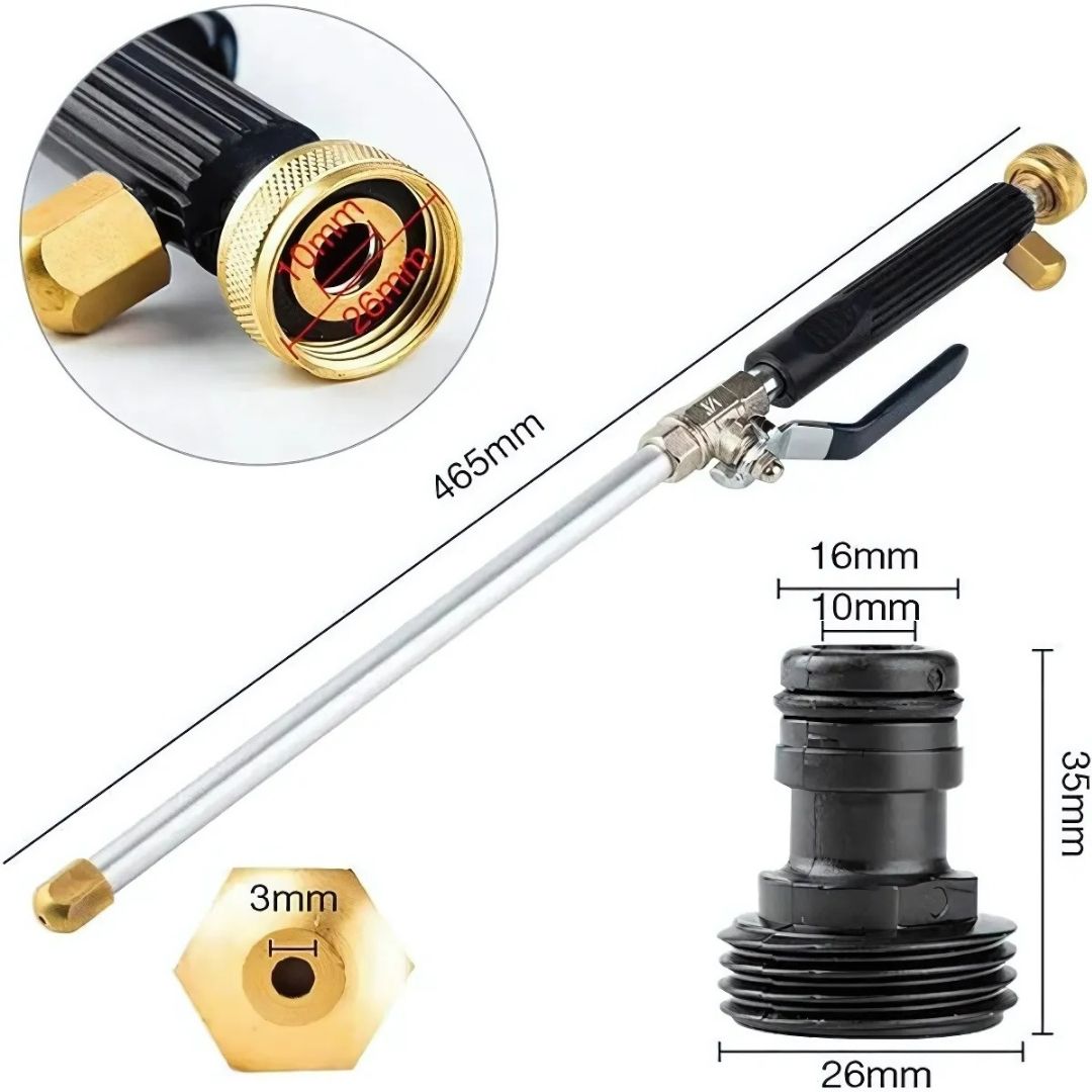 High-Pressure Garden Hose Spray Gun