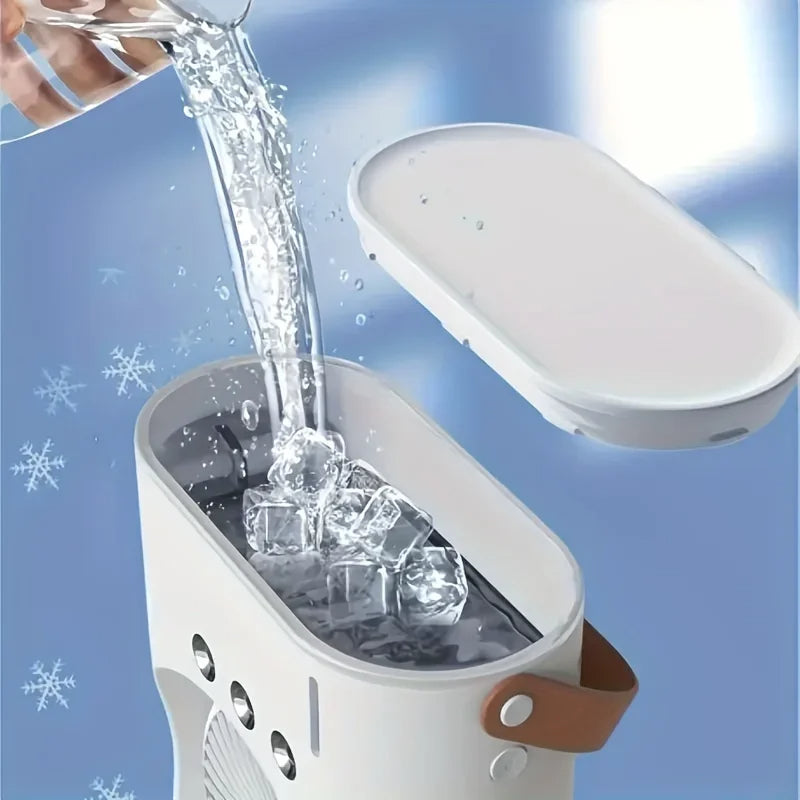 Double Head Portable Air Cooler Fan
