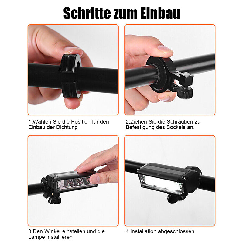 900-Lumen Rechargeable LED Bike Light
