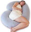 C-Shaped Pregnancy Pillow Full Body Support