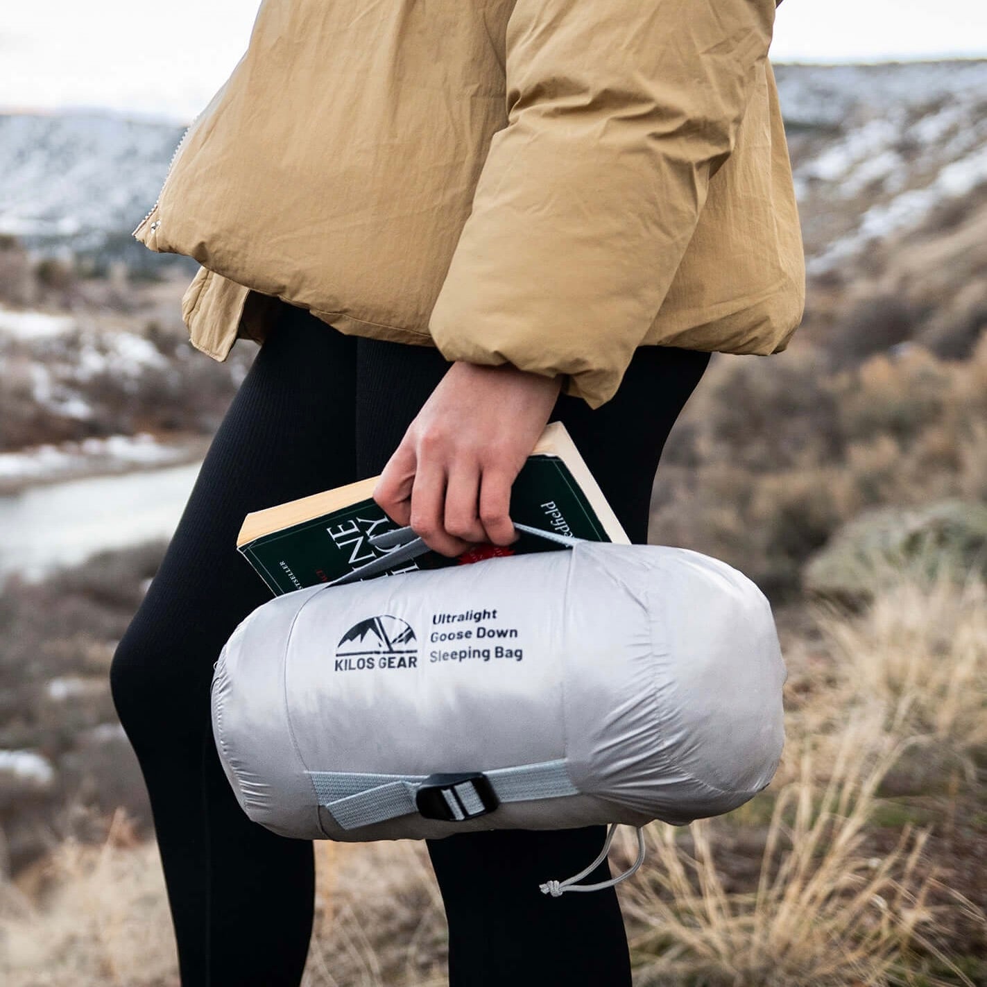 Ultralight Goose Down Camping Sleeping Bag