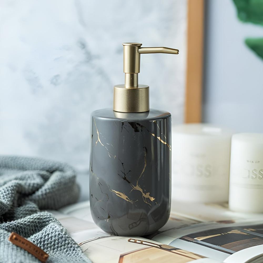 Golden Marble Soap Dispenser